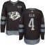 Adidas Nashville Predators #4 Ryan Ellis Black 1917-2017 100th Anniversary Stitched NHL Jersey