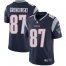 Nike New England Patriots #87 Rob Gronkowski Navy Blue Team Color Mens Stitched NFL Vapor Untouchable Limited Jersey