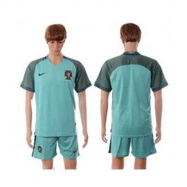 Portugal Blank Away Soccer Country Jersey