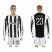 Juventus #23 Dani Alves Home Long Sleeves Soccer Club Jersey