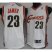 Kids Cleveland Cavaliers 23 LeBron James White Jersey Cheap