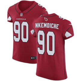 Nike Arizona Cardinals #90 Robert Nkemdiche Red Team Color Mens Stitched NFL Vapor Untouchable Elite Jersey