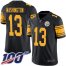 Nike Pittsburgh Steelers #13 James Washington Black Mens Stitched NFL Limited Rush 100th Season Jersey