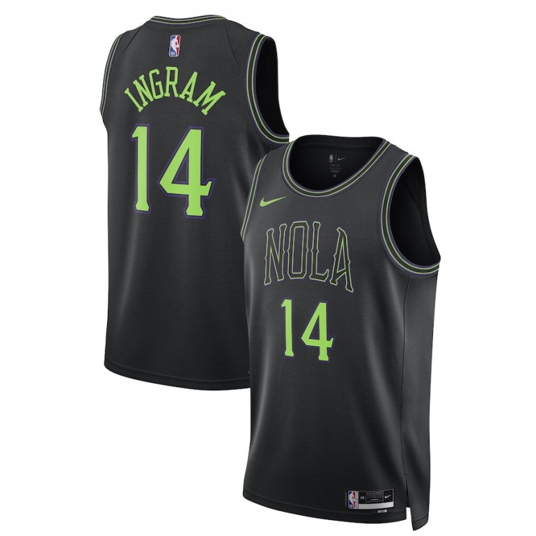 Brandon Ingram New Orleans Pelicans Nike Unisex 2023/24 Swingman Jersey – Black – City Edition Brandon Ingram New Orleans Pelicans Nike Unisex 2023/24 Swingman Jersey – Black – City Edition