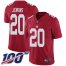 Nike New York Giants #20 Janoris Jenkins Red Mens Stitched NFL Limited Inverted Legend 100th Season Jersey