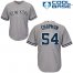 New York Yankees #54 Aroldis Chapman Grey Road Stitched Youth MLB Jersey