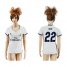 Womens Real Madrid #22 Isco Home Soccer Club Jersey
