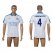 Leicester City #4 Drinkwater SEC Away Soccer Club Jersey