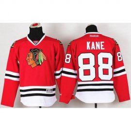 Chicago Blackhawks #88 Patrick Kane Red Stitched Youth NHL Jersey