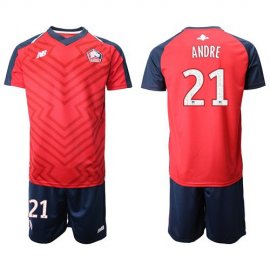 Lille #21 Andre Home Soccer Club Jersey