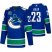 Mens Vancouver Canucks #23 Alexander Edler Adidas Blue 2019-20 Home Authentic NHL Jersey