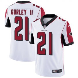Nike Atlanta Falcons #21 Todd Gurley II White Mens Stitched NFL Vapor Untouchable Limited Jersey