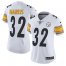 Nike Pittsburgh Steelers #32 Franco Harris White Womens Stitched NFL Vapor Untouchable Limited Jersey
