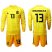 Spain #13 Arrizabalaga Yellow Long Sleeves Goalkeeper Soccer Country Jersey