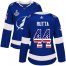 Adidas Tampa Bay Lightning #44 Jan Rutta Blue Home Authentic USA Flag Womens 2020 Stanley Cup Champions Stitched NHL Jersey
