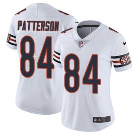 Nike Chicago Bears #84 Cordarrelle Patterson White Womens Stitched NFL Vapor Untouchable Limited Jersey