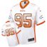 Nike Denver Broncos #95 Derek Wolfe White Mens Stitched NFL Elite Drift Fashion Jersey