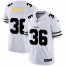 Pittsburgh Steelers #36 Jerome Bettis Nike White Team Logo Vapor Limited NFL Jersey