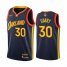 Nike Golden State Warriors #30 Stephen Curry Navy Swingman Womens 2022 NBA Finals City Edition Jersey Womens