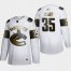 Vancouver Canucks #35 Thatcher Demko Mens Adidas White Golden Edition Limited Stitched NHL Jersey