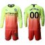 Manchester City Personalized Third Long Sleeves Soccer Club Jersey