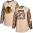 Adidas Chicago Blackhawks #23 Michael Jordan Camo Authentic 2017 Veterans Day Stitched NHL Jersey