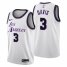 Nike Los Angeles Lakers #3 Anthony Davis Mens 2022-23 City Edition NBA Jersey – Cherry Blossom White Mens