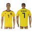 Belgium #7 De Bruyane Away Soccer Country Jersey