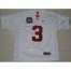 Alabama Crimson Tide 3 Trent Richardson White 2012 BCS Patch College Jersey