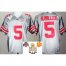 Ohio State Buckeyes 5 Braxton Miller Grey College Football NCAA Jerseys 2014 Discover Orange Bowl Game Patch