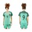 Womens Portugal #9 Eser Away Soccer Country Jersey