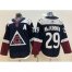 Adidas Colorado Avalanche #29 Nathan MacKinnon Navy Alternate Authentic Stitched NHL Jersey