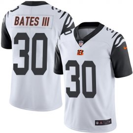 Nike Cincinnati Bengals #30 Jessie Bates III White Youth Stitched NFL Limited Rush Jersey
