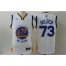 Golden State Warriors 2016 Record Breaking Season Exclusive 73 Wins White Swingman Jersey