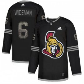 Adidas Ottawa Senators #6 Chris Wideman Black Authentic Classic Stitched NHL Jersey