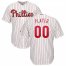 Philadelphia Phillies Majestic Home Cool Base Custom Jersey White