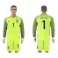 England #1 Forster Green Long Sleeves Goalkeeper Soccer Country Jersey