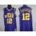 Utah Jazz 12 Stockton Purple Swingman Jerseys Cheap