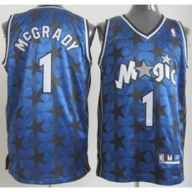 Orlando Magic 1 Tracy Mcgrady Stiched Blue Dark Star Jersey Cheap