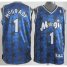 Orlando Magic 1 Tracy Mcgrady Stiched Blue Dark Star Jersey Cheap