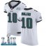 Nike Philadelphia Eagles #10 Mack Hollins White Super Bowl LII Mens Stitched NFL Vapor Untouchable Elite Jersey