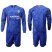 Chelsea Blank Home Long Sleeves Soccer Club Jersey