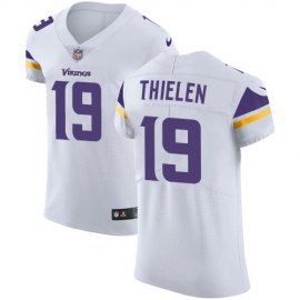 Nike Minnesota Vikings #19 Adam Thielen White Mens Stitched NFL Vapor Untouchable Elite Jersey