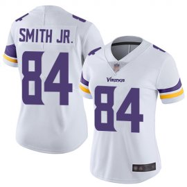 Nike Minnesota Vikings #84 Irv Smith Jr. White Womens Stitched NFL Vapor Untouchable Limited Jersey