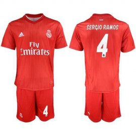 Real Madrid #4 Sergio Ramos Third Soccer Club Jersey