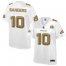 Nike Denver Broncos #10 Emmanuel Sanders White Womens NFL Pro Line Super Bowl 50 Fashion Game Jersey