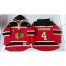 Chicago Blackhawks #4 Niklas Hjalmarsson Red Sawyer Hooded Sweatshirt Stitched NHL Jersey