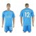 Leicester City #12 Hamer Light Blue Goalkeeper Soccer Club Jersey