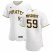 Pittsburgh Pirates #59 Joe Musgrove Mens Nike White Home 2020 Authentic Player MLB Jersey