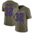 Nike Buffalo Bills #32 O. J. Simpson Olive Mens Stitched NFL Limited 2017 Salute To Service Jersey